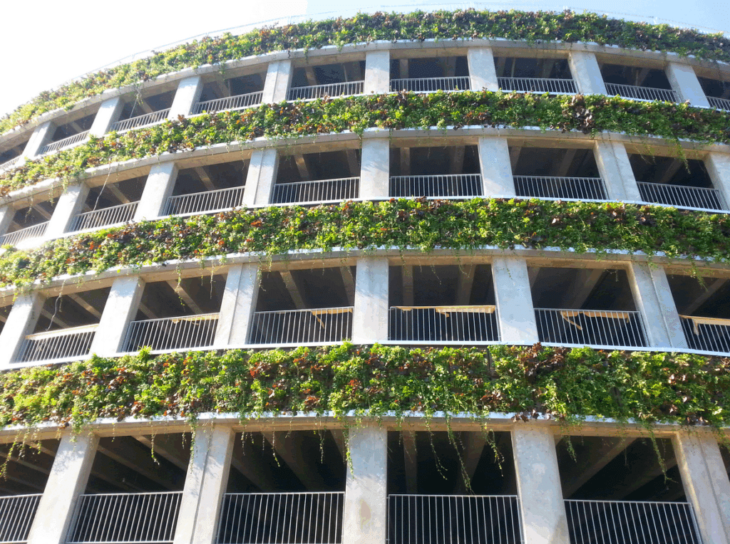 SemperGreenwall parking garage Copenhagen Denmark
