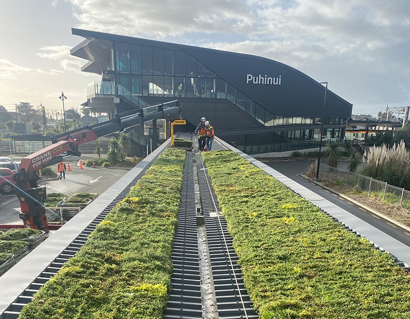 Puhinui Station Interchange in South Auckland