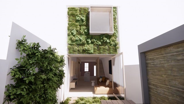 Rendering residential home