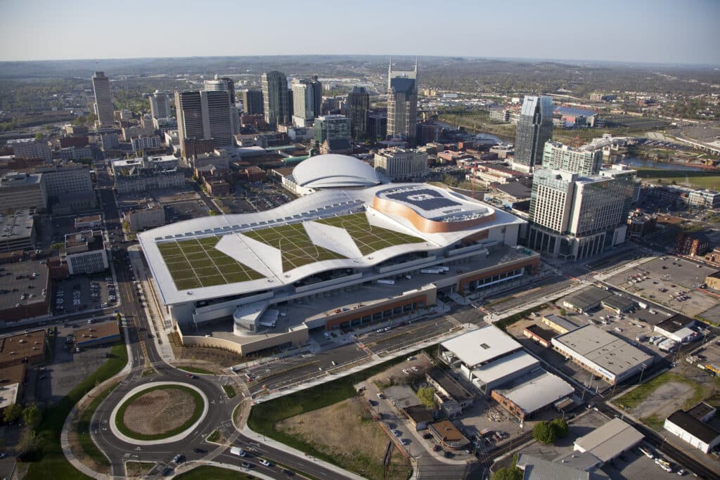 Green roofing